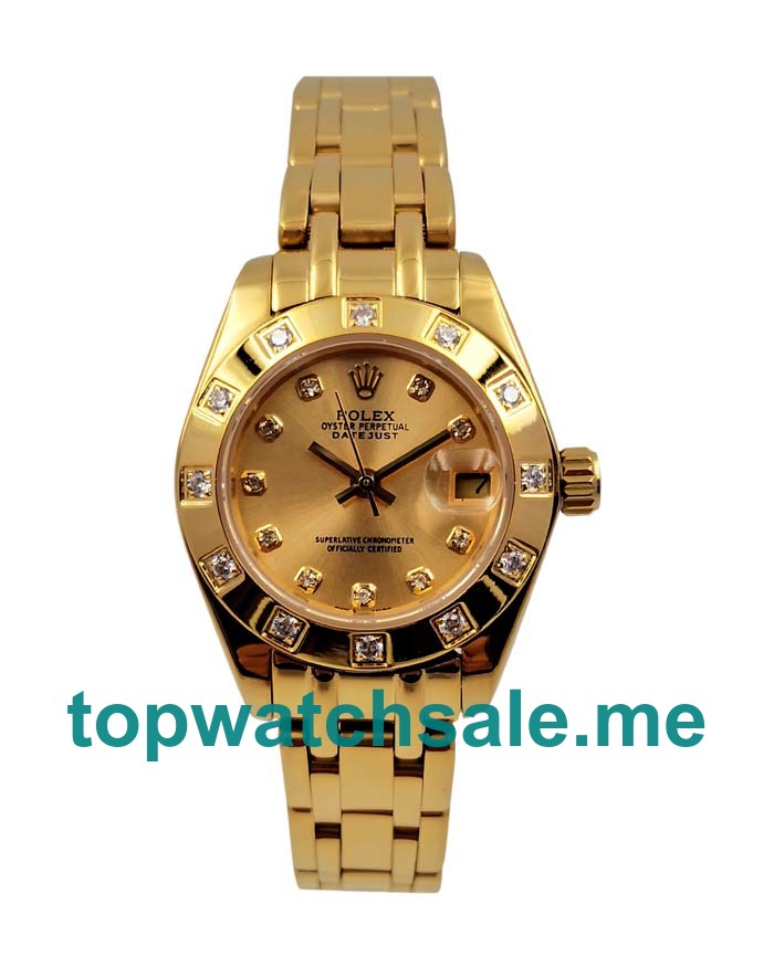 28MM Gold Cases Replica Rolex Pearlmaster 81318 UK Watches >> Rolexsubmariner.uk.com