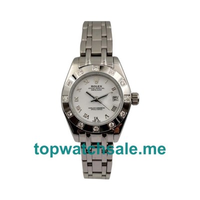 27MM White Gold Cases Replica Rolex Pearlmaster 80319 UK Watches >> Rolexsubmariner.uk.com