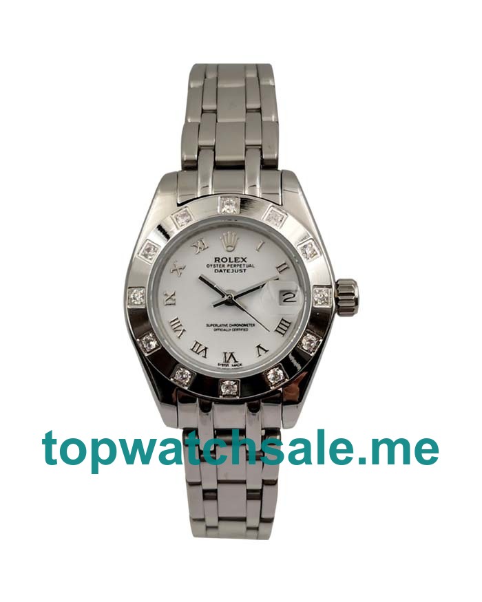 27MM White Gold Cases Replica Rolex Pearlmaster 80319 UK Watches >> Rolexsubmariner.uk.com
