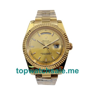 41MM Gold Cases Replica Rolex Day-Date 218238 UK Watches >> Rolexsubmariner.uk.com