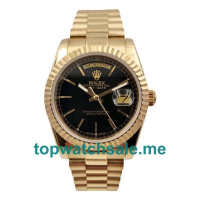 36MM Gold Cases Replica Rolex Day-Date 118238 UK Watches >> Rolexsubmariner.uk.com