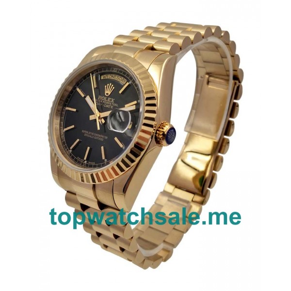 36MM Gold Cases Replica Rolex Day-Date 118238 UK Watches >> Rolexsubmariner.uk.com
