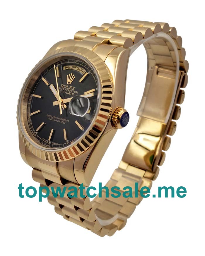 36MM Gold Cases Replica Rolex Day-Date 118238 UK Watches >> Rolexsubmariner.uk.com
