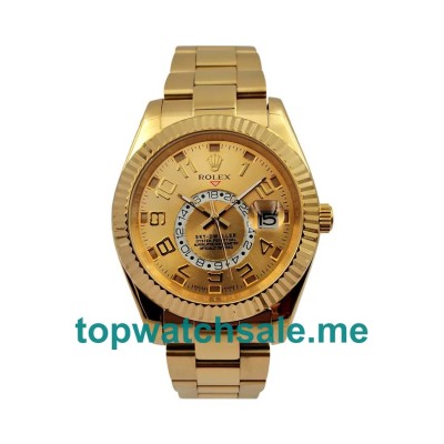 42MM Gold Cases Replica Rolex Sky-Dweller 326938 UK Watches >> Rolexsubmariner.uk.com