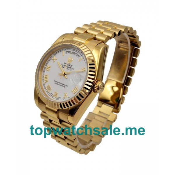 36MM Gold Cases Replica Rolex Day-Date 118238 UK Watches >> Rolexsubmariner.uk.com