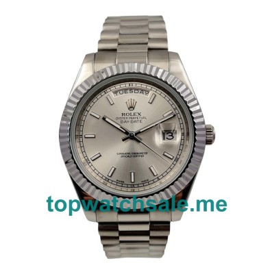 41MM White Gold Cases Replica Rolex Day-Date II 218239 UK Watches >> Rolexsubmariner.uk.com