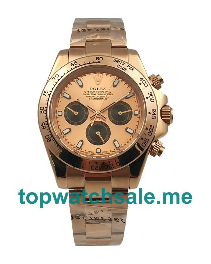 40MM Rose Gold Cases Replica Rolex Daytona 116505 UK Watches >> Rolexsubmariner.uk.com