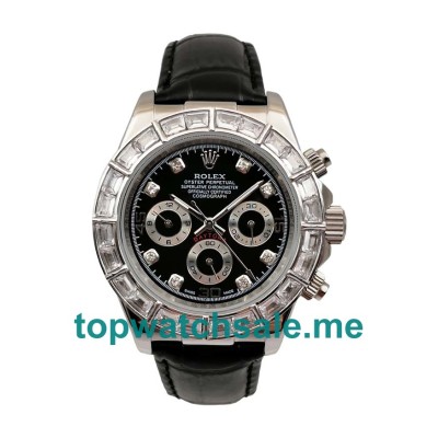 40MM White Gold Cases Replica Rolex Daytona 116589BR UK Watches >> Rolexsubmariner.uk.com