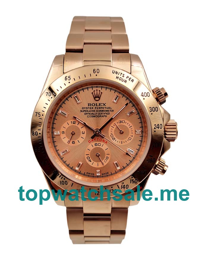 40MM Rose Gold Cases Replica Rolex Daytona 116505 UK Watches >> Rolexsubmariner.uk.com