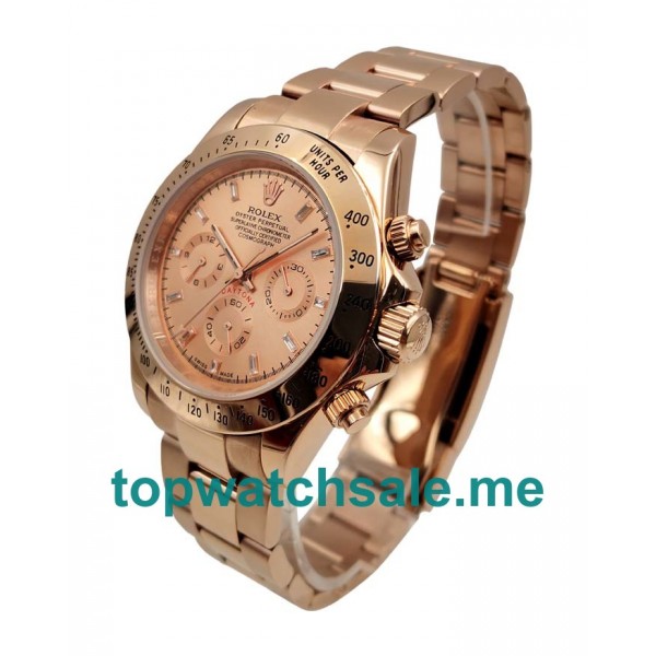 40MM Rose Gold Cases Replica Rolex Daytona 116505 UK Watches >> Rolexsubmariner.uk.com