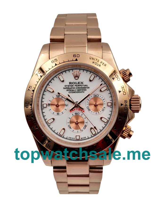40MM Rose Gold Cases Replica Rolex Daytona 116505 UK Watches >> Rolexsubmariner.uk.com