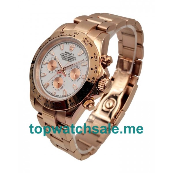 40MM Rose Gold Cases Replica Rolex Daytona 116505 UK Watches >> Rolexsubmariner.uk.com