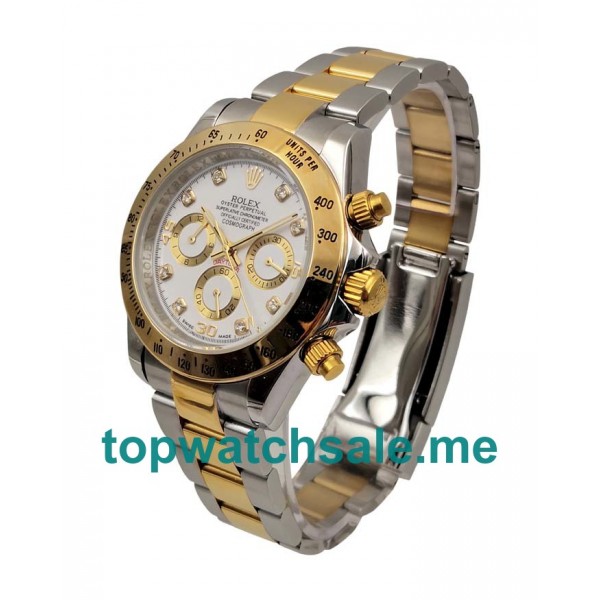 40MM Steel And Gold Cases Replica Rolex Daytona 116523 UK Watches >> Rolexsubmariner.uk.com