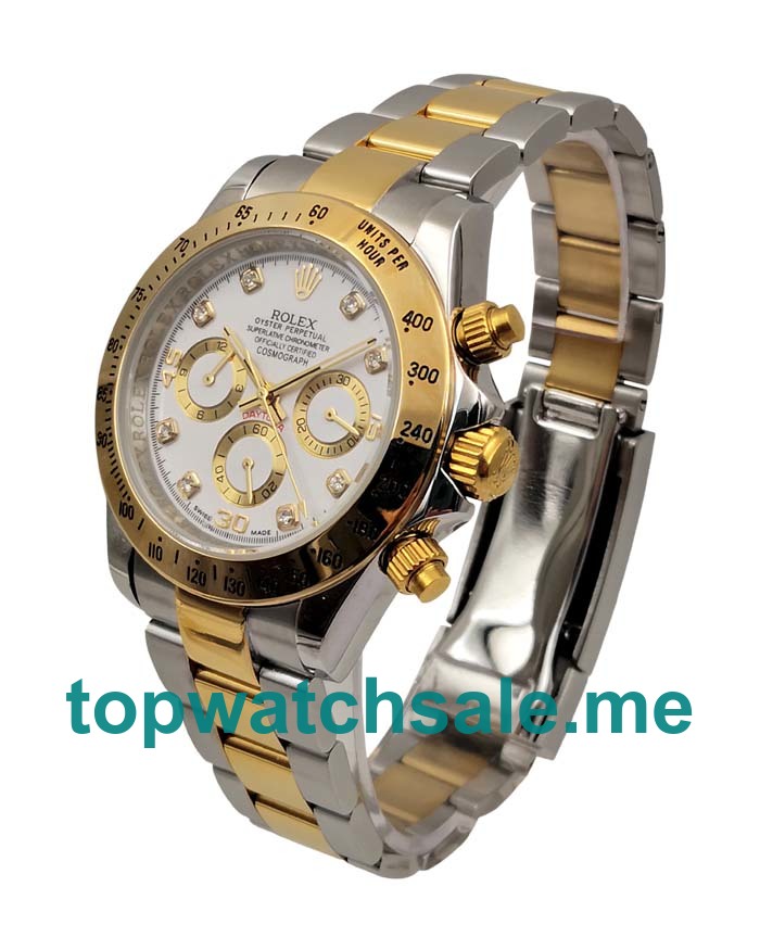 40MM Steel And Gold Cases Replica Rolex Daytona 116523 UK Watches >> Rolexsubmariner.uk.com