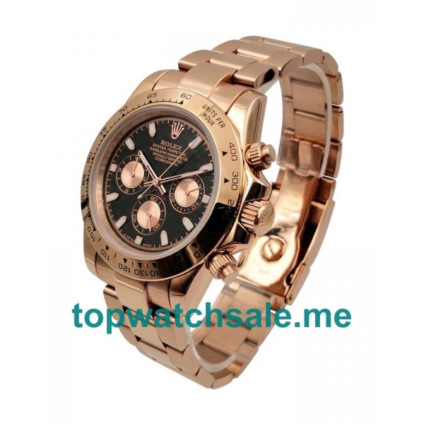 40MM Everose Gold Cases Replica Rolex Daytona 116505 UK Watches >> Rolexsubmariner.uk.com