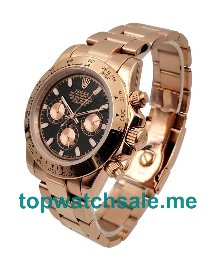 40MM Everose Gold Cases Replica Rolex Daytona 116505 UK Watches >> Rolexsubmariner.uk.com