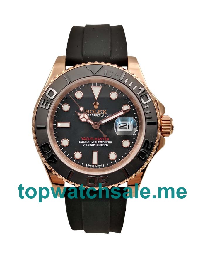40MM Rose Gold And Steel Cases Replica Rolex Yacht-Master 116655 UK Watches >> Rolexsubmariner.uk.com