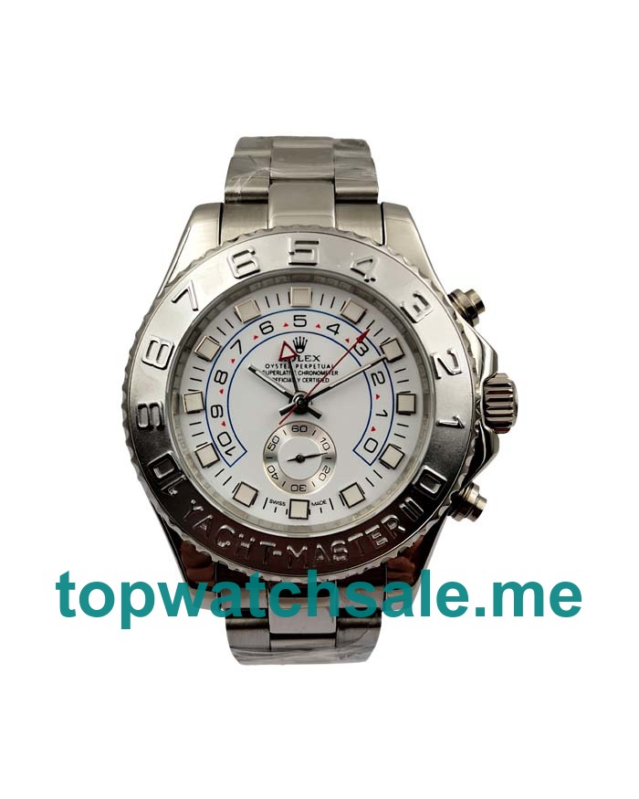 44MM White Gold Cases Replica Rolex Yacht-Master II 116689 UK Watches >> Rolexsubmariner.uk.com