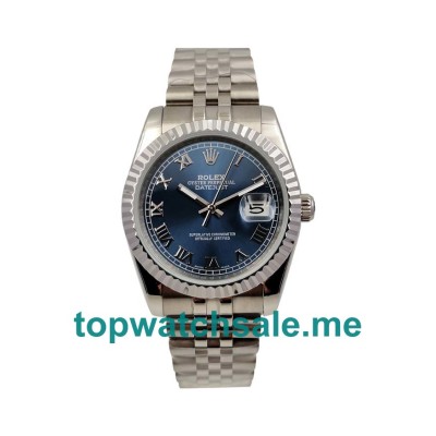 36MM Steel And White Gold Cases Replica Rolex Datejust 116234 UK Watches >> Rolexsubmariner.uk.com