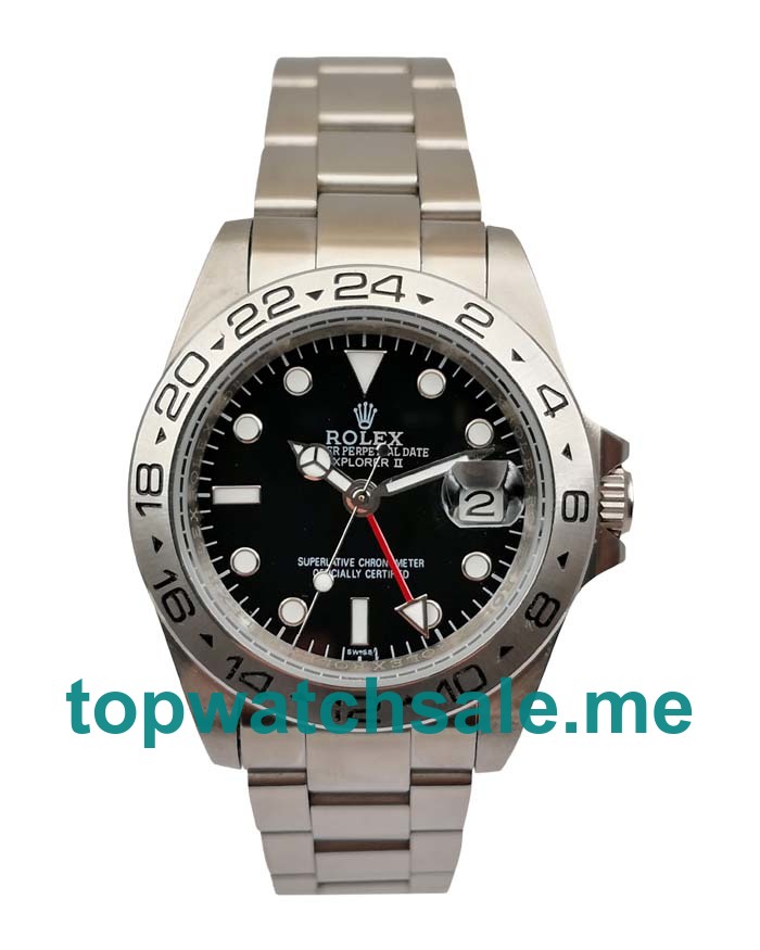 40MM Steel Cases Replica Rolex Explorer II 16570 UK Watches >> Rolexsubmariner.uk.com