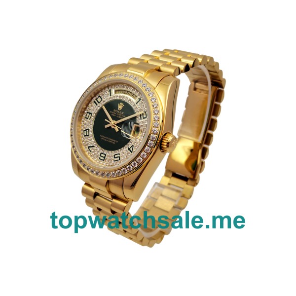 36MM Gold Cases Replica Rolex Day-Date 118348 UK Watches >> Rolexsubmariner.uk.com
