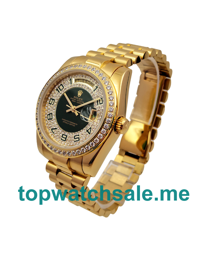 36MM Gold Cases Replica Rolex Day-Date 118348 UK Watches >> Rolexsubmariner.uk.com