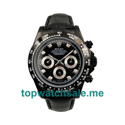 40MM Black Steel Cases Replica Rolex Daytona 116519 UK Watches >> Rolexsubmariner.uk.com