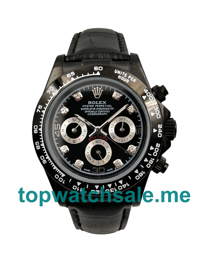 40MM Black Steel Cases Replica Rolex Daytona 116519 UK Watches >> Rolexsubmariner.uk.com