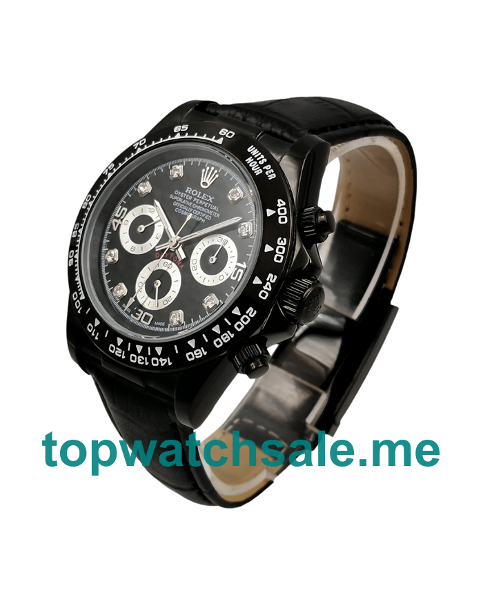 40MM Black Steel Cases Replica Rolex Daytona 116519 UK Watches >> Rolexsubmariner.uk.com