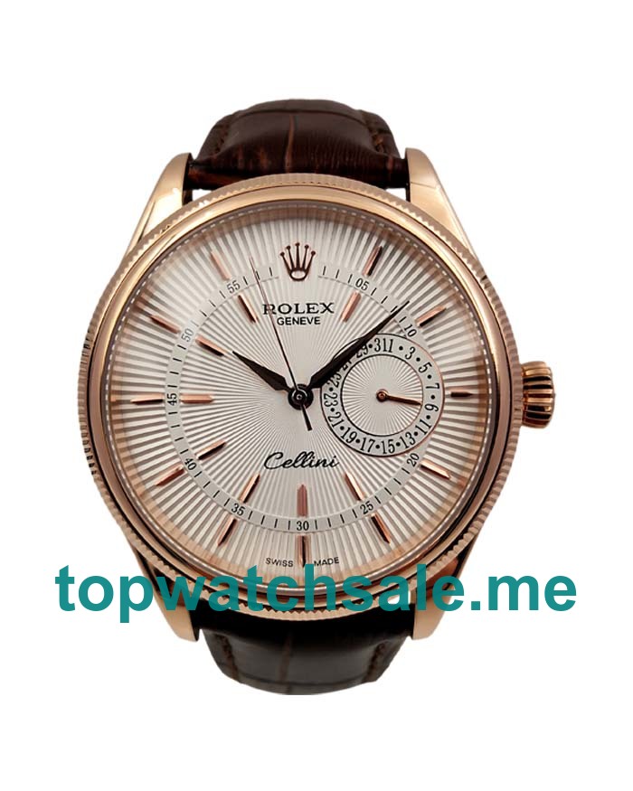 39MM Rose Gold Cases Replica Rolex Cellini 50515 UK Watches >> Rolexsubmariner.uk.com