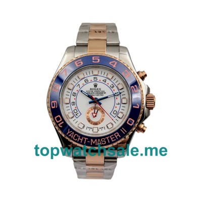 44MM Steel And Rose Gold Cases Replica Rolex Yacht-Master II 116681 UK Watches >> Rolexsubmariner.uk.com