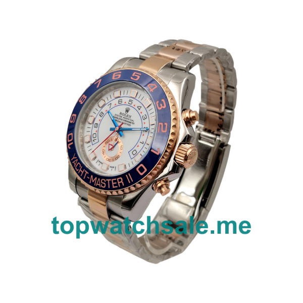 44MM Steel And Rose Gold Cases Replica Rolex Yacht-Master II 116681 UK Watches >> Rolexsubmariner.uk.com
