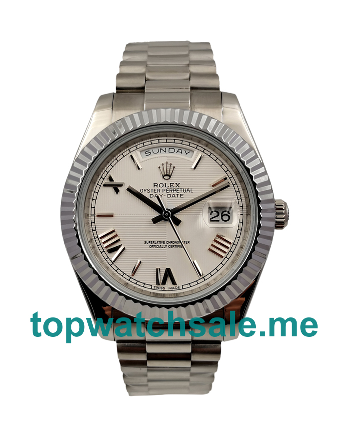 41MM Steel Cases Replica Rolex Day-Date II 228239 UK Watches >> Rolexsubmariner.uk.com