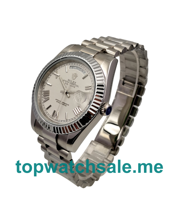 41MM Steel Cases Replica Rolex Day-Date II 228239 UK Watches >> Rolexsubmariner.uk.com