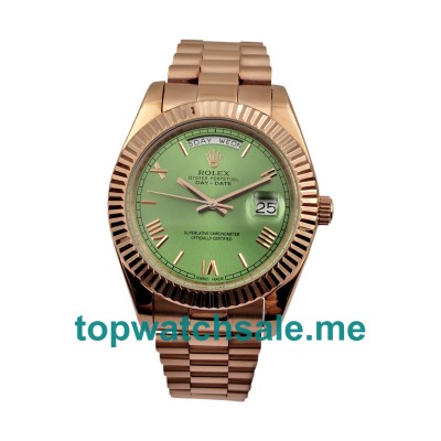 40MM Rose Gold Cases Replica Rolex Day-Date 228235 UK Watches >> Rolexsubmariner.uk.com