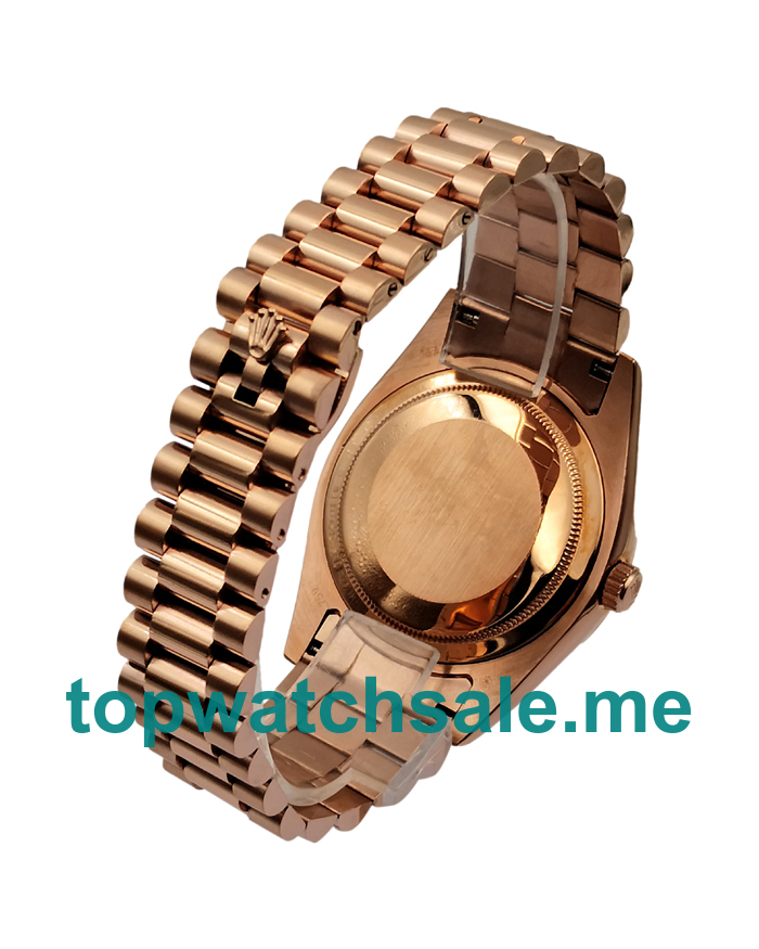 40MM Rose Gold Cases Replica Rolex Day-Date 228235 UK Watches >> Rolexsubmariner.uk.com