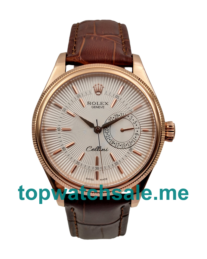 39MM Rose Gold Cases Replica Rolex Cellini 50515 UK Watches >> Rolexsubmariner.uk.com