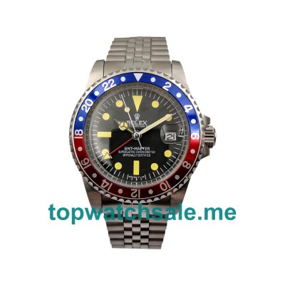 40MM Steel Cases Replica Rolex GMT-Master 16750 UK Watches >> Rolexsubmariner.uk.com