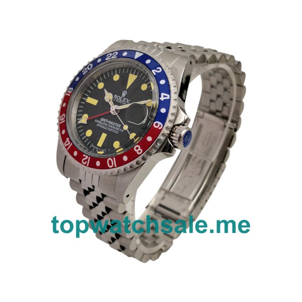 40MM Steel Cases Replica Rolex GMT-Master 16750 UK Watches >> Rolexsubmariner.uk.com