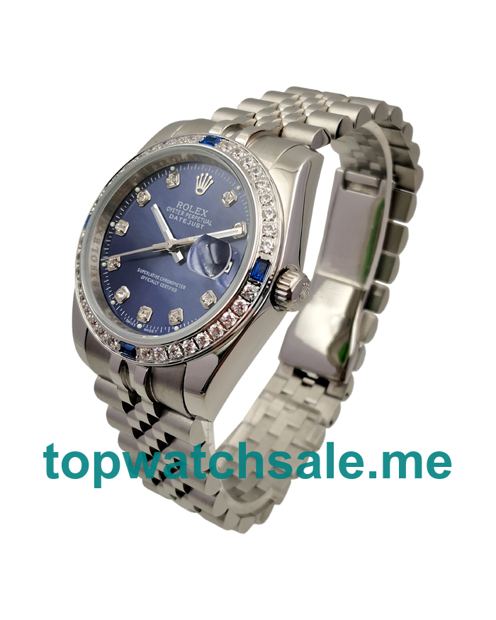 36MM White Gold Cases Replica Rolex Datejust 16234 UK Watches >> Rolexsubmariner.uk.com
