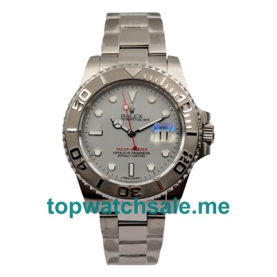 40MM Swiss Platinum And Steel Cases Replica Rolex Yacht-Master 16622 UK Watches >> Rolexsubmariner.uk.com