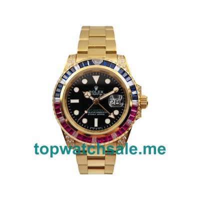 40MM Gold Cases Replica Rolex GMT-Master II 116758 UK Watches >> Rolexsubmariner.uk.com