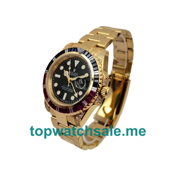 40MM Gold Cases Replica Rolex GMT-Master II 116758 UK Watches >> Rolexsubmariner.uk.com