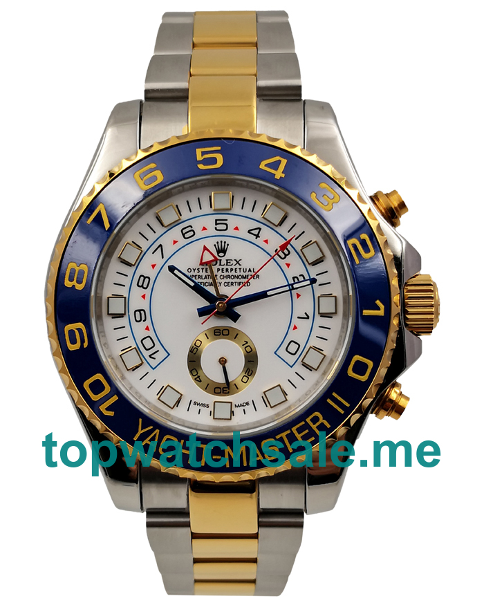 44MM Gold And Steel Cases Replica Rolex Yacht-Master II 116681 UK Watches >> Rolexsubmariner.uk.com