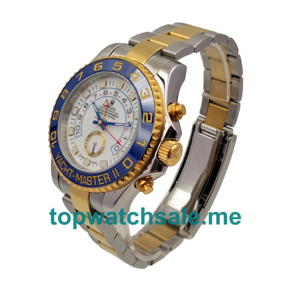 44MM Gold And Steel Cases Replica Rolex Yacht-Master II 116681 UK Watches >> Rolexsubmariner.uk.com