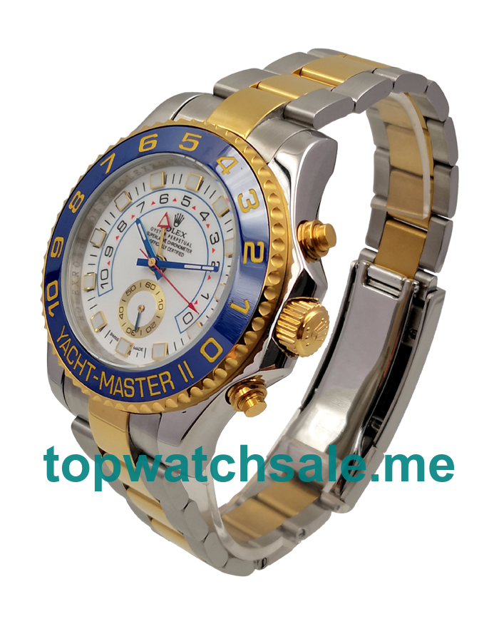 44MM Gold And Steel Cases Replica Rolex Yacht-Master II 116681 UK Watches >> Rolexsubmariner.uk.com