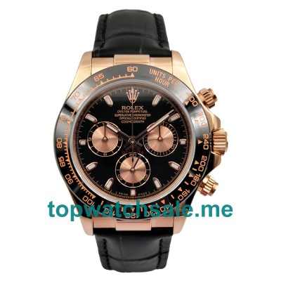 40MM Swiss Rose Gold Cases Replica Rolex Daytona 116515 UK Watches >> Rolexsubmariner.uk.com