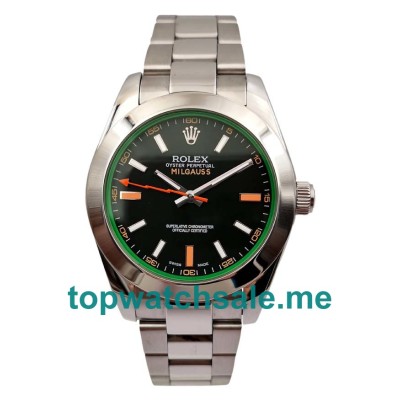 40MM Swiss Steel Cases Replica Rolex Milgauss 116400 GV UK Watches >> Rolexsubmariner.uk.com