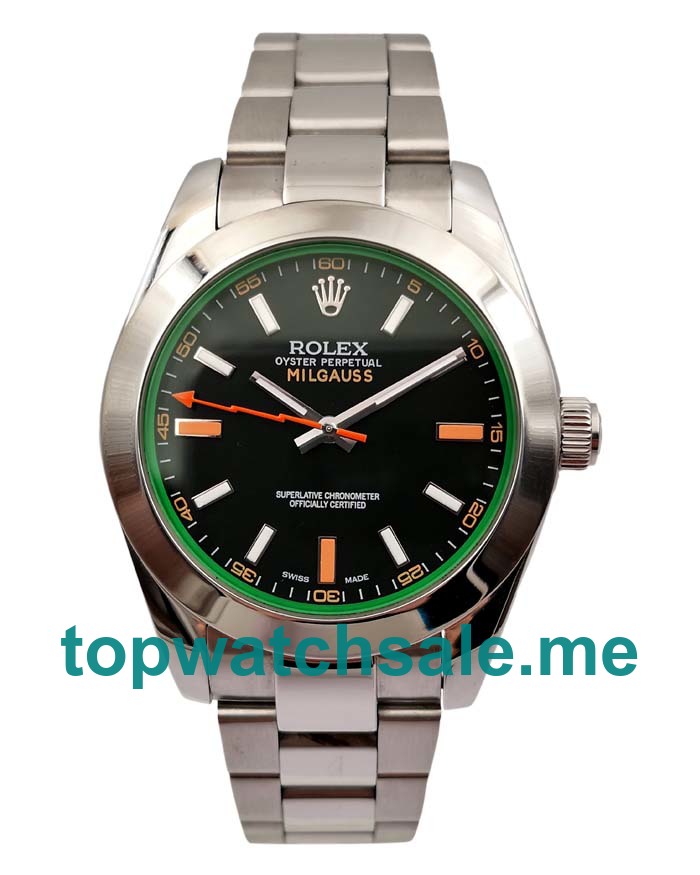 40MM Swiss Steel Cases Replica Rolex Milgauss 116400 GV UK Watches >> Rolexsubmariner.uk.com