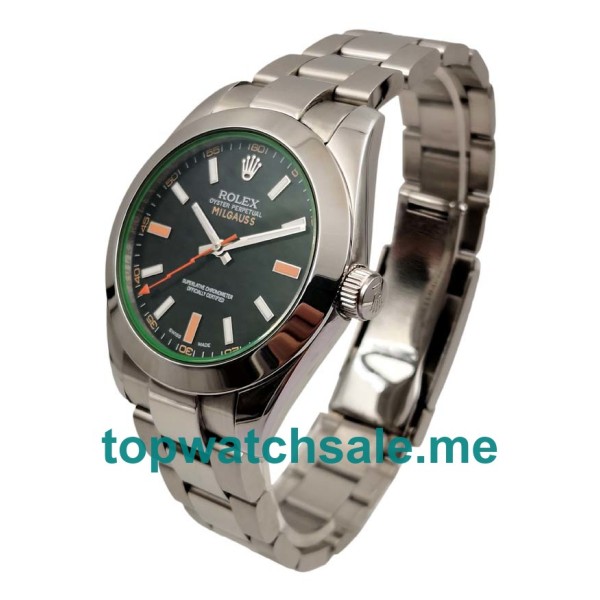 40MM Swiss Steel Cases Replica Rolex Milgauss 116400 GV UK Watches >> Rolexsubmariner.uk.com